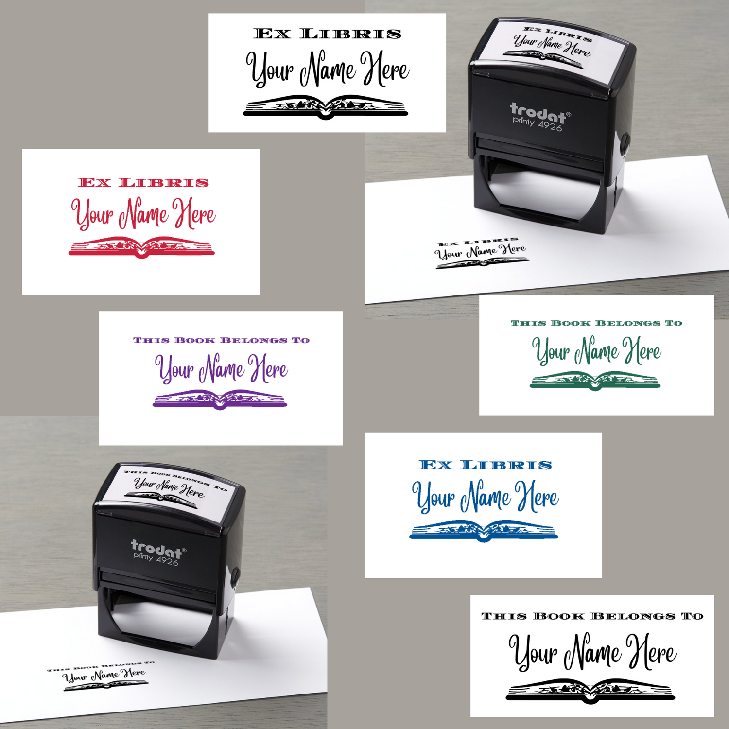 Book Lover Stamps