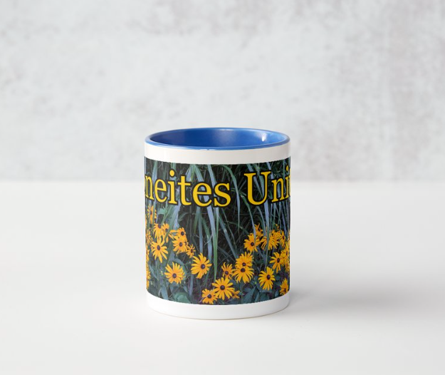 Janeites Unite 11 oz Ceramic Mug Black Side