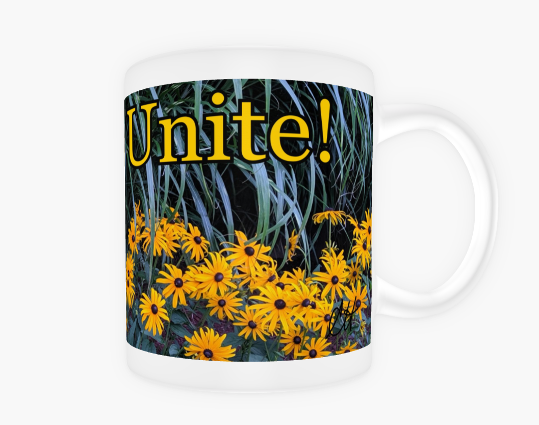 Janeites Unite 11 oz Ceramic Mug White Back