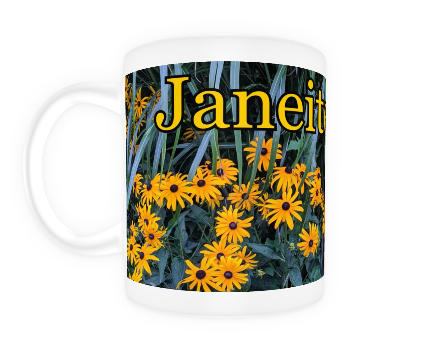 Janeites Unite 11 oz Ceramic Mug White Front